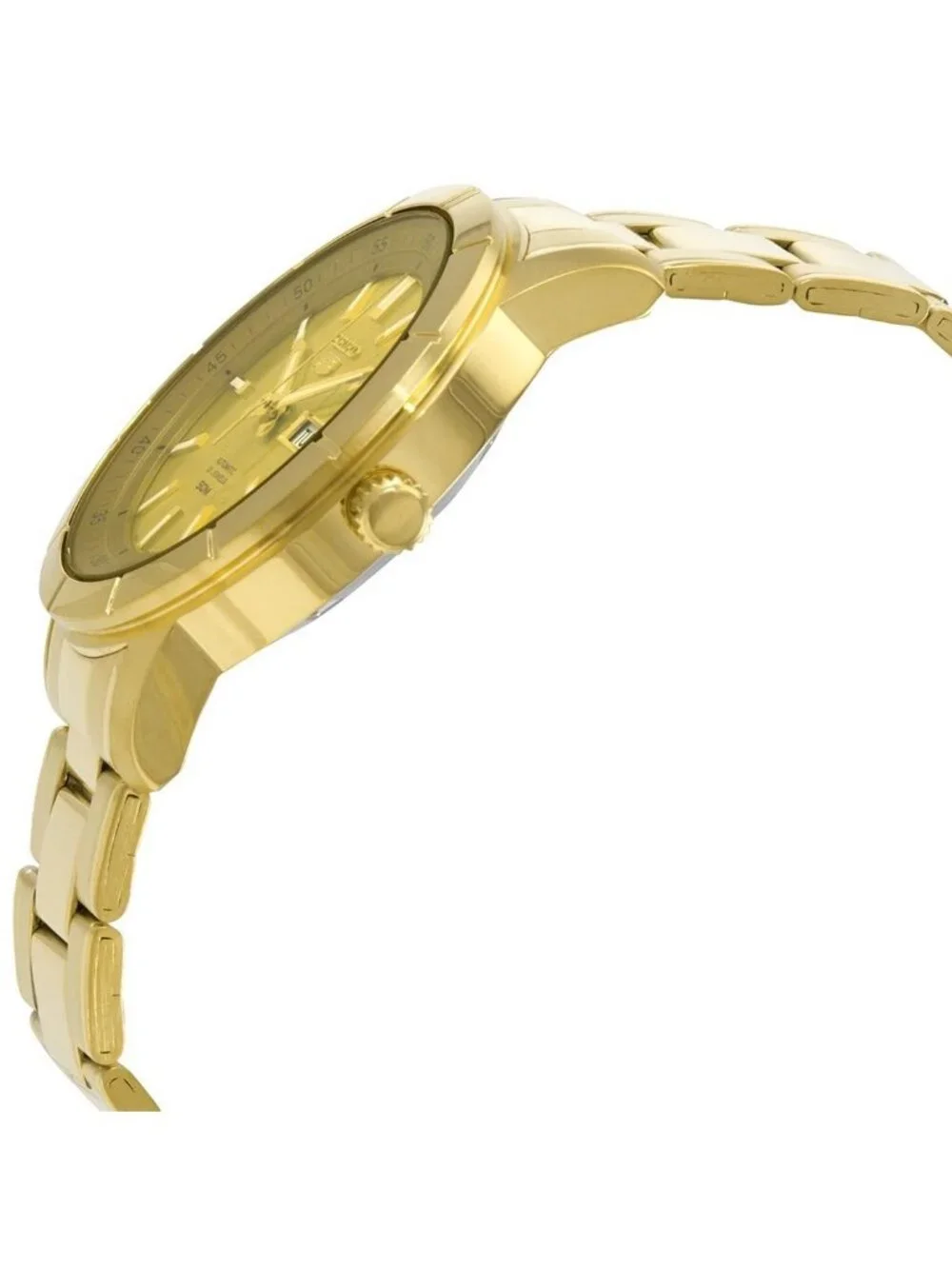 NWT Seiko 5 Automatic Gold Dial Men's Watch